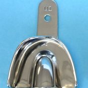 Impression Tray Solid Small Upper Stainless Steel