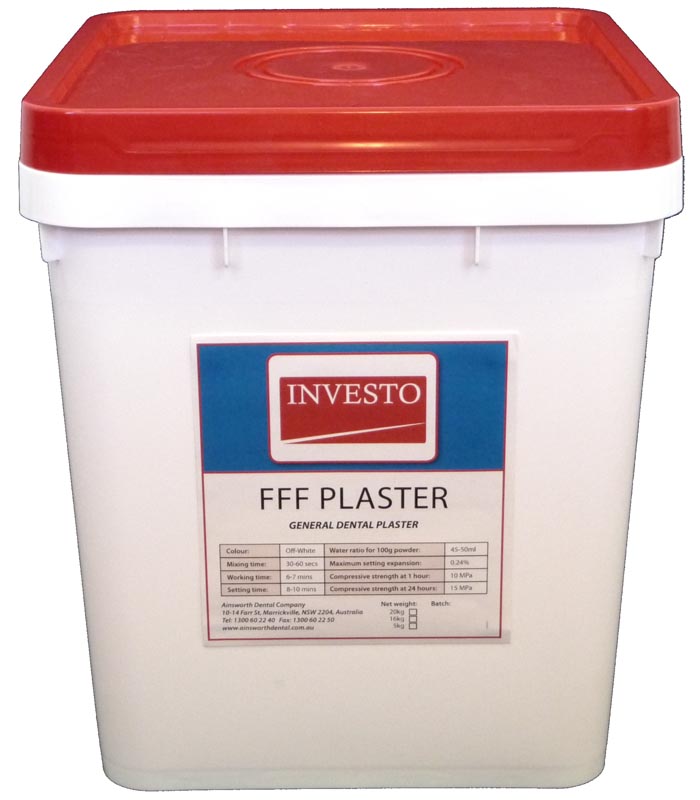 Investo FFF Plaster 20kg Pail