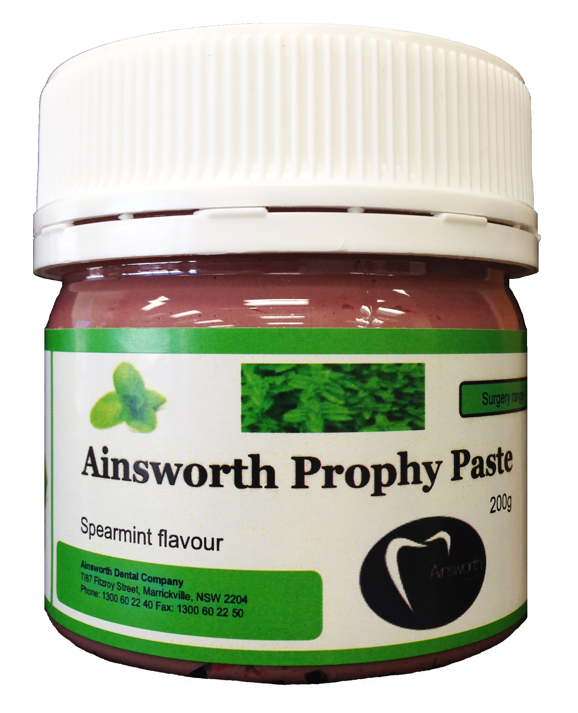Ainsworth Prophylaxis Paste - Original Spearmint Flavour - 200g