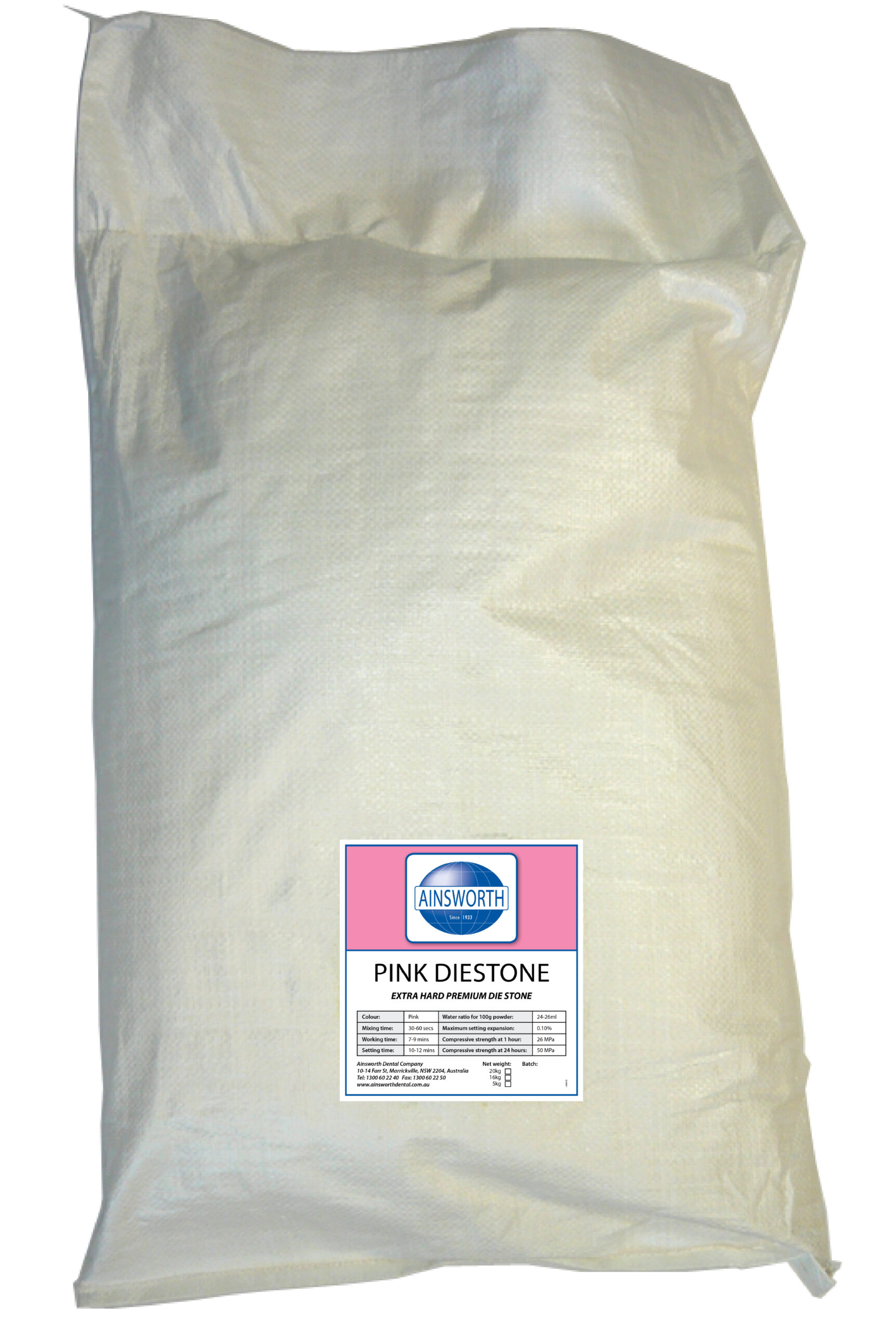 Ainsworth Pink Diestone 20Kg Bag Ainsworth Pink Diestone 20Kg Bag